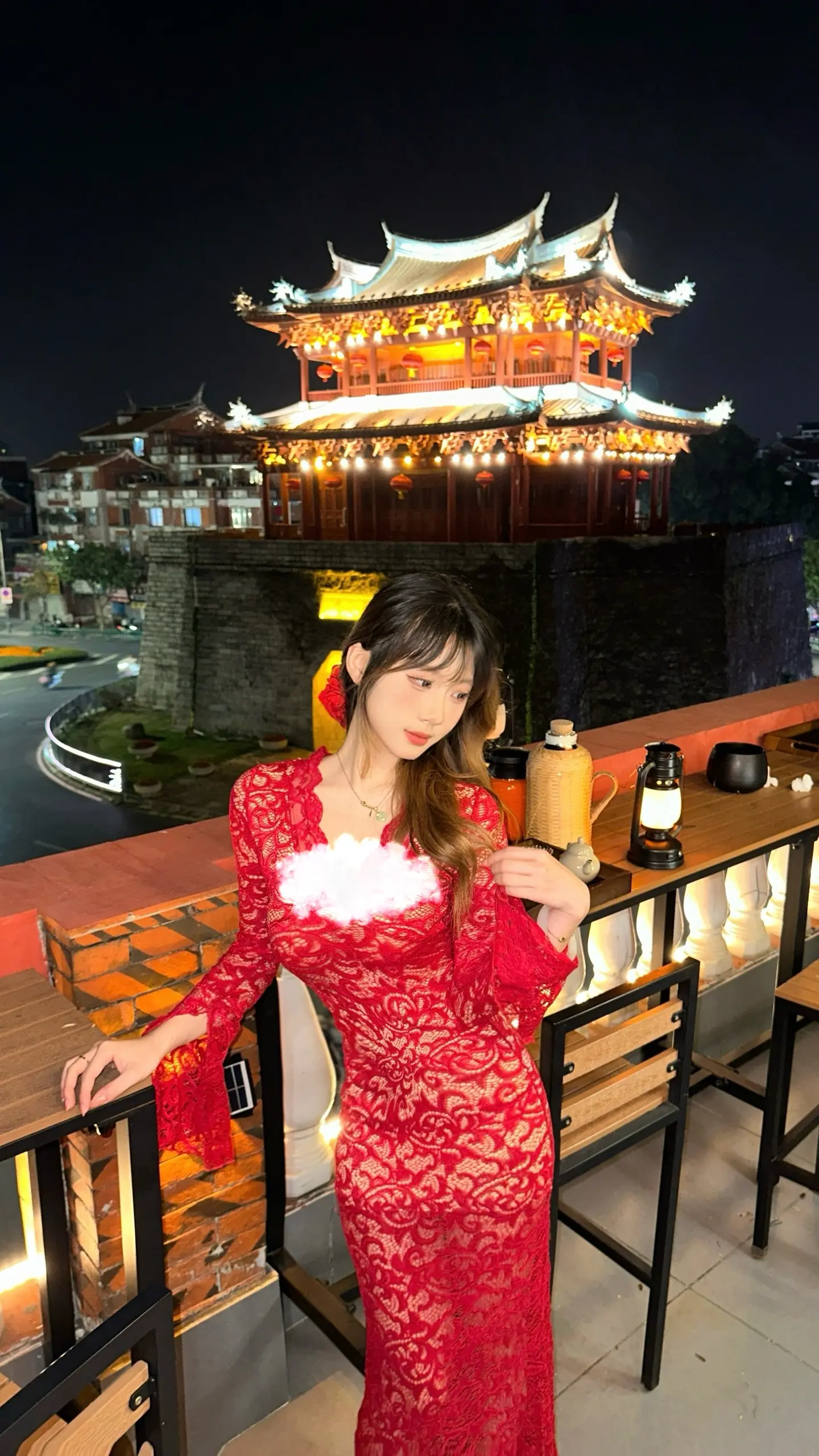 红色