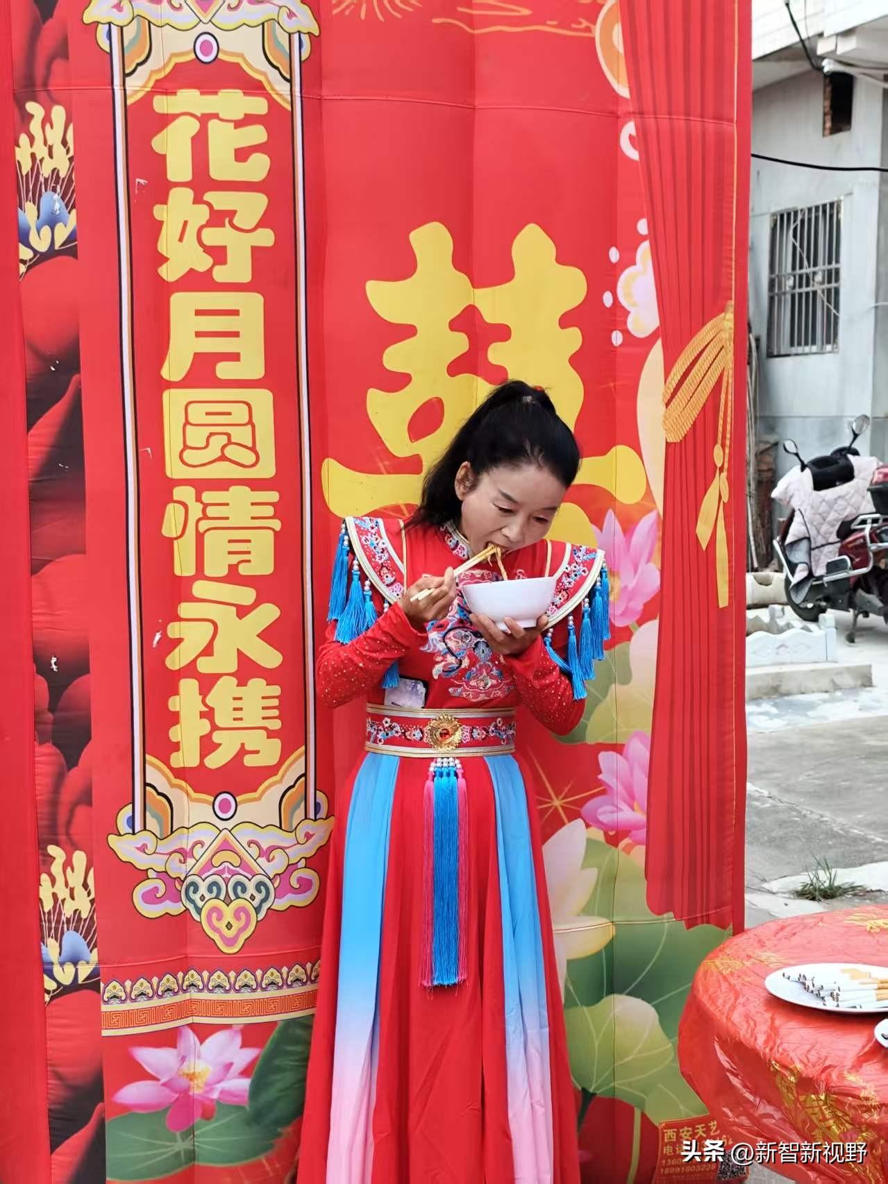凤翔马村堡子大槐树下的喜事