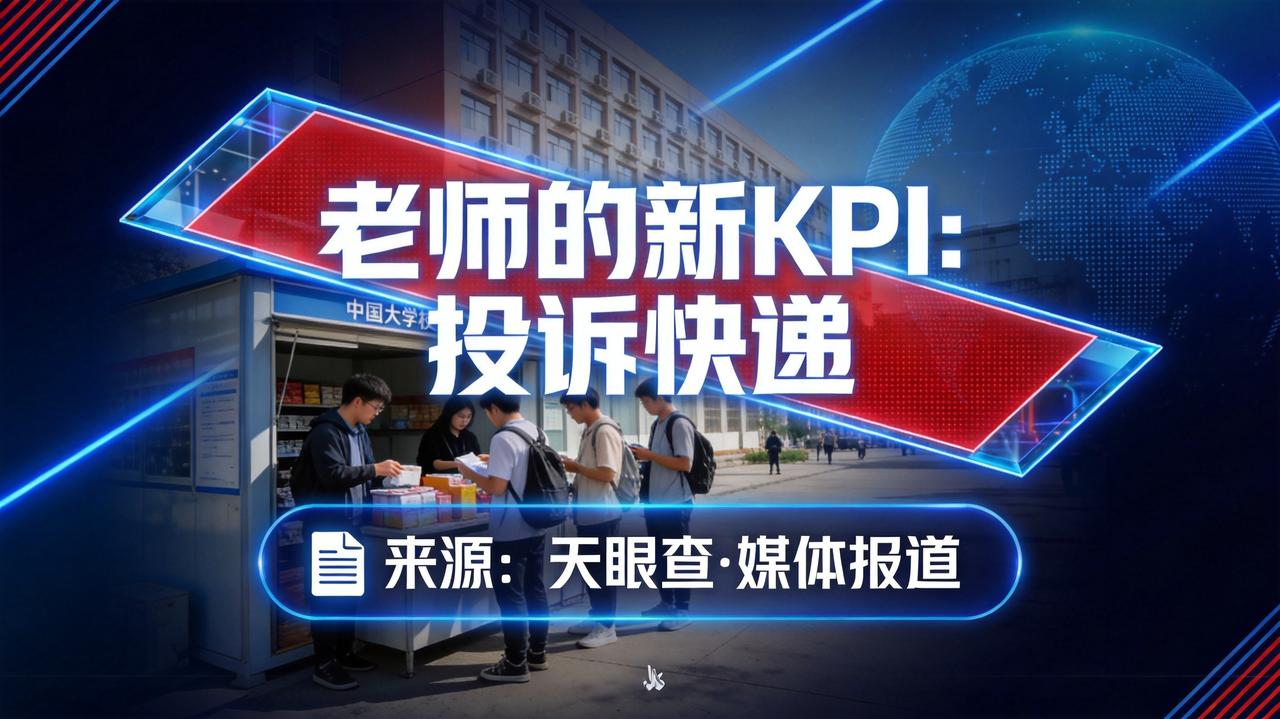广州商学院这个9月，办了一件让商业教科书都脸红的事。

校园里的快递站，本来是学