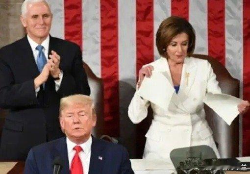 佩洛西炮轰特朗普，美国如果有一天完了，不用去怪中国，也不用去怪俄罗斯，就去怪特朗