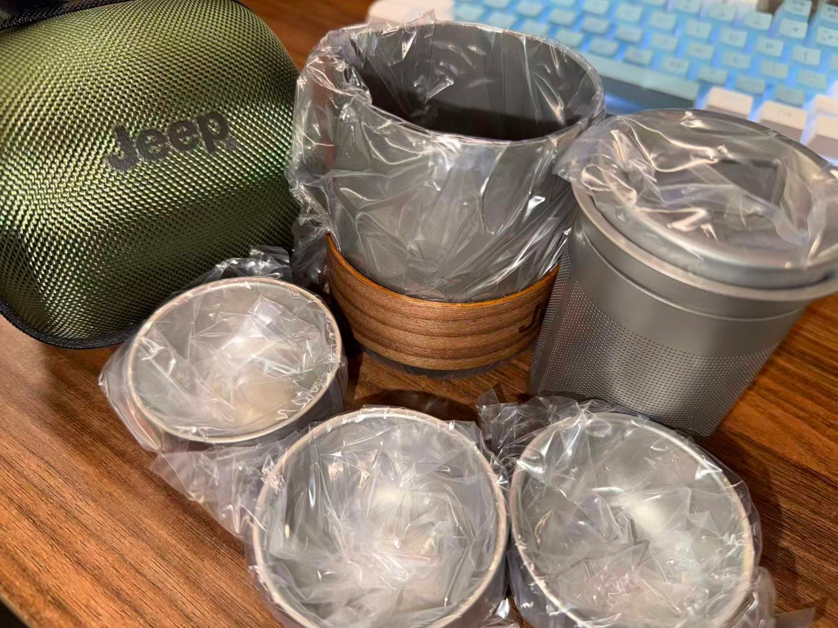 小娴有奖抽 铁粉抽奖第二弹[不愧是你]评论就能参与是一套露营能用的茶具合起来就一