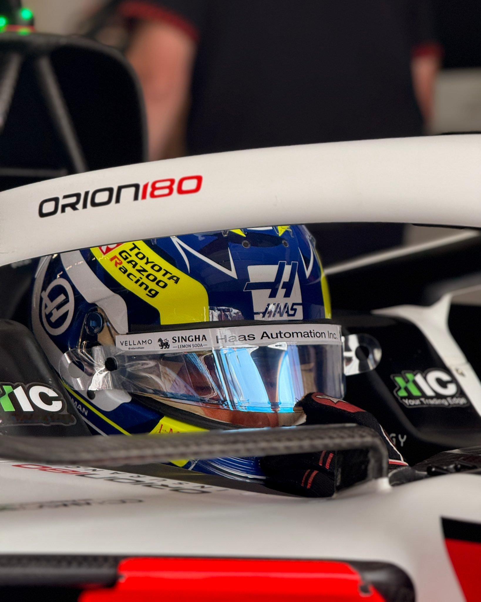 护目镜就位⬇️冲刺赛排位赛马上开跑💥哈斯F1车队2026F1荷兰大奖赛