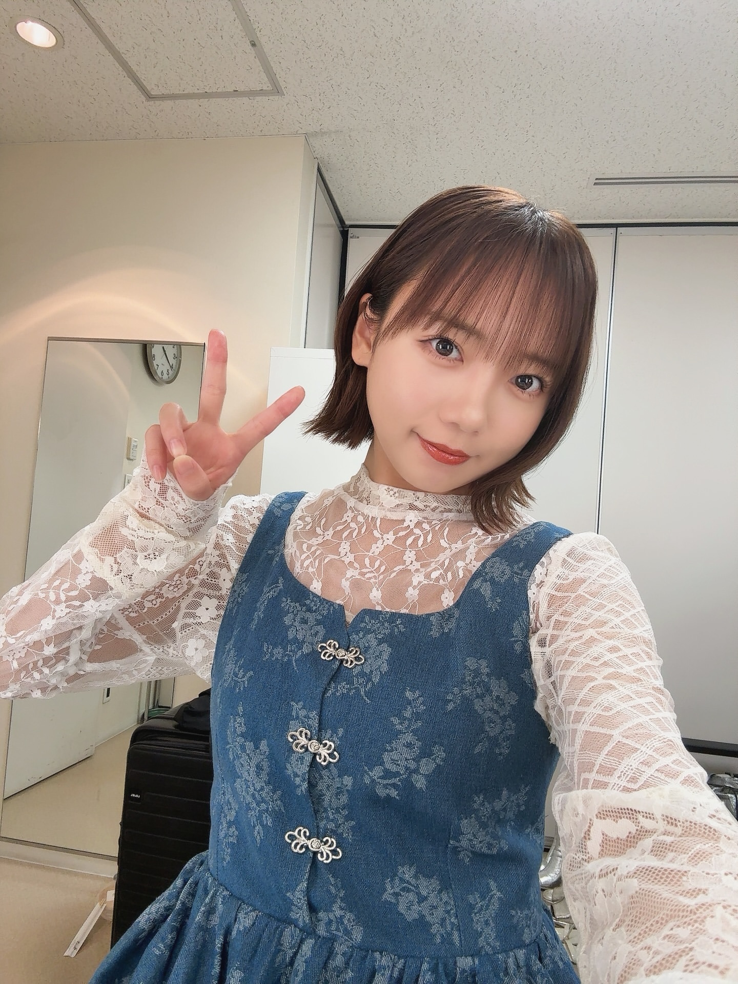 齊藤京子「💙🩵💙」 ​​​