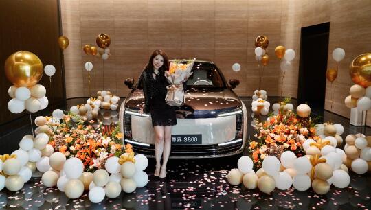 成为尊界S800女车主了 哈哈哈哈哈