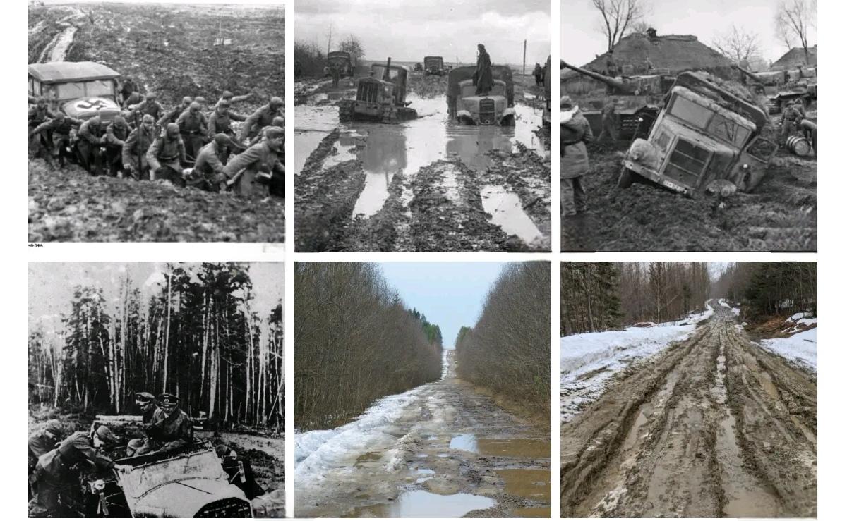 Rasputitsa（俄语：распу́тица）在中文里通常被称为“泥泞道路季