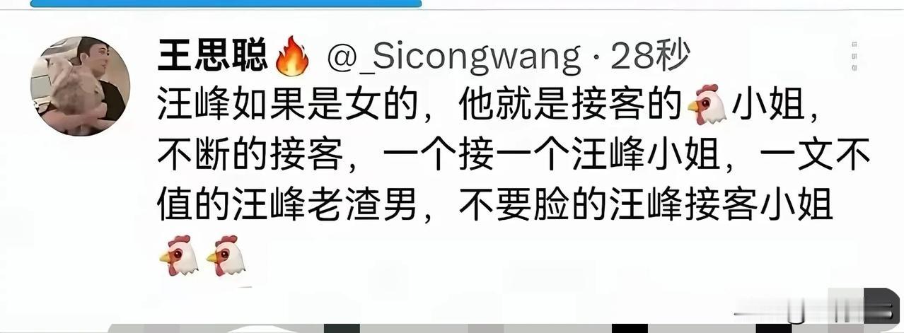 也就斯葱敢这么骂汪峰吧[捂脸]！

但话说回来，他俩换女友的速度一个赛一个啊，果