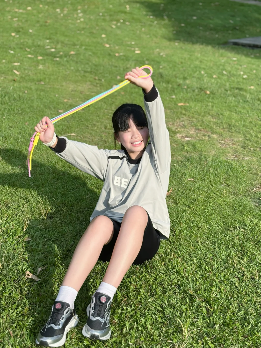 怒推这双鞋！孩子体测跳绳想不拿高分都难