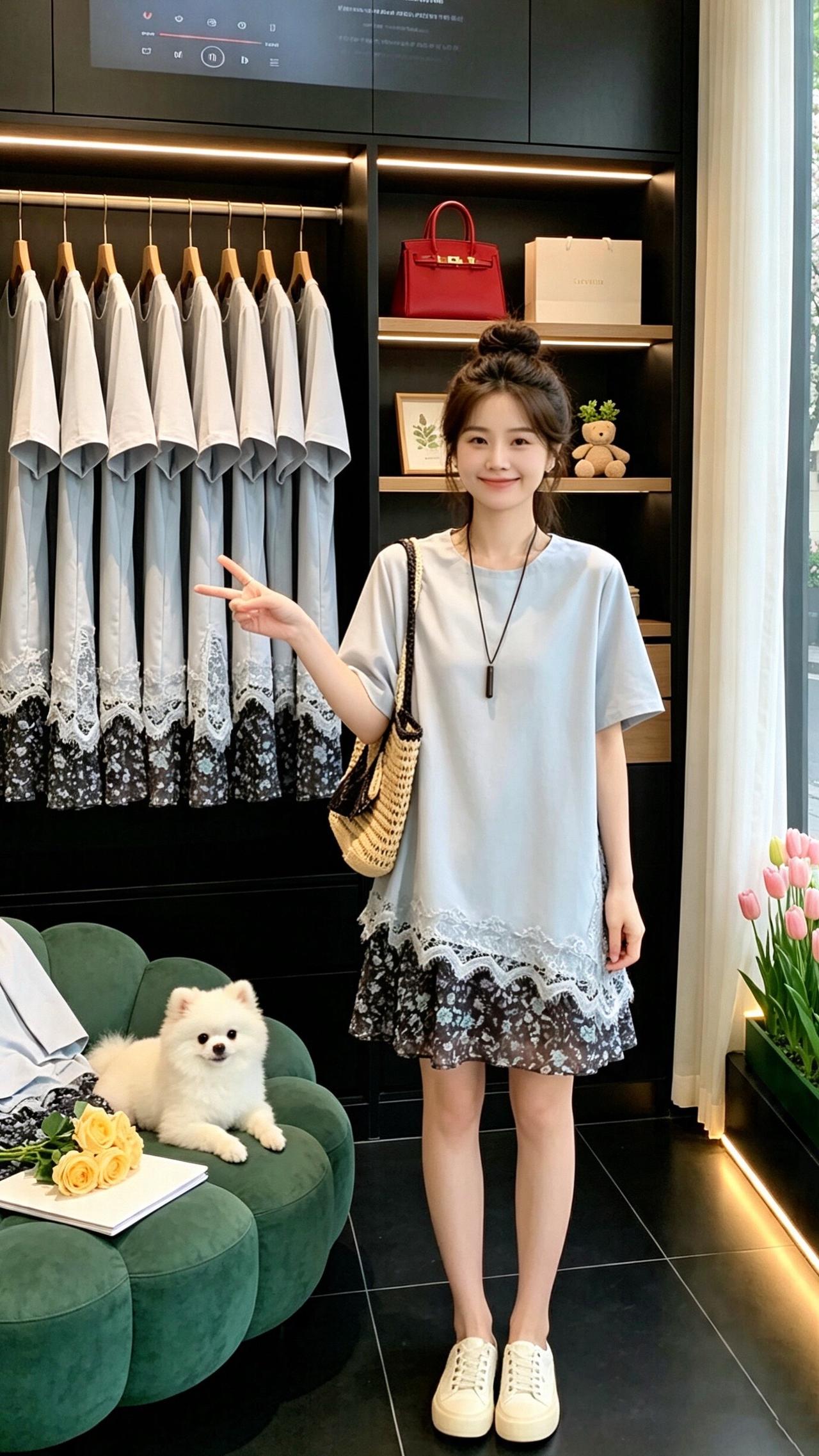 慵懒风套装气质百搭洋气减龄 微胖穿搭也能很美