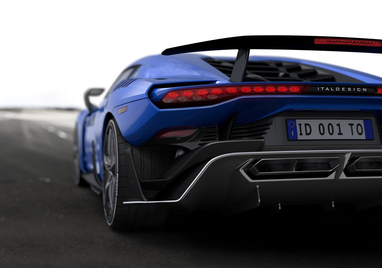 2017 Italdesign Zerouno，Zerouno意为“Zero O