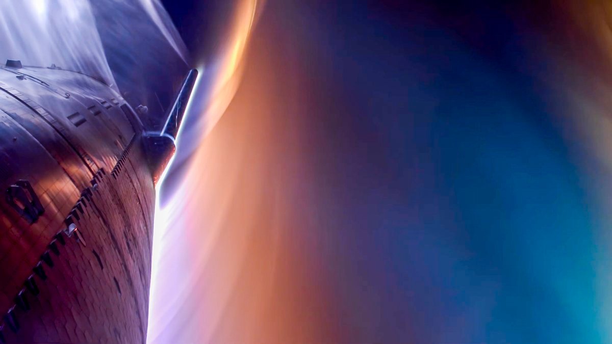 #spacex首次回收星舰成功##spacex星舰进行第五次试飞# ​​​