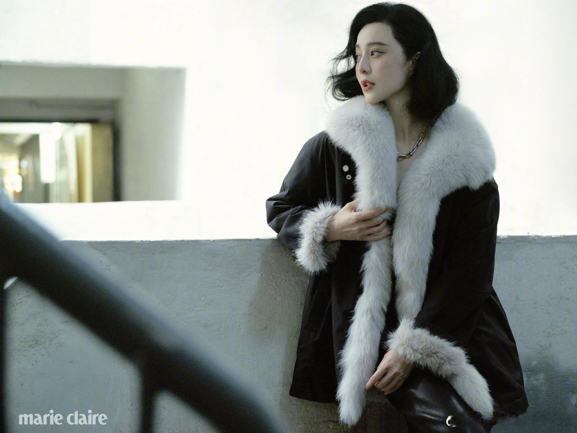 解锁西班牙《MARIECLAIRE》十一月刊封面！秋日的沉静与她的通透心境相融，