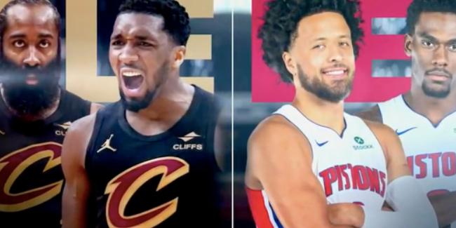 NBA东部半决赛，骑士对阵活塞的比赛中，出现奇葩事情。
上半场比赛，活塞球员奥萨