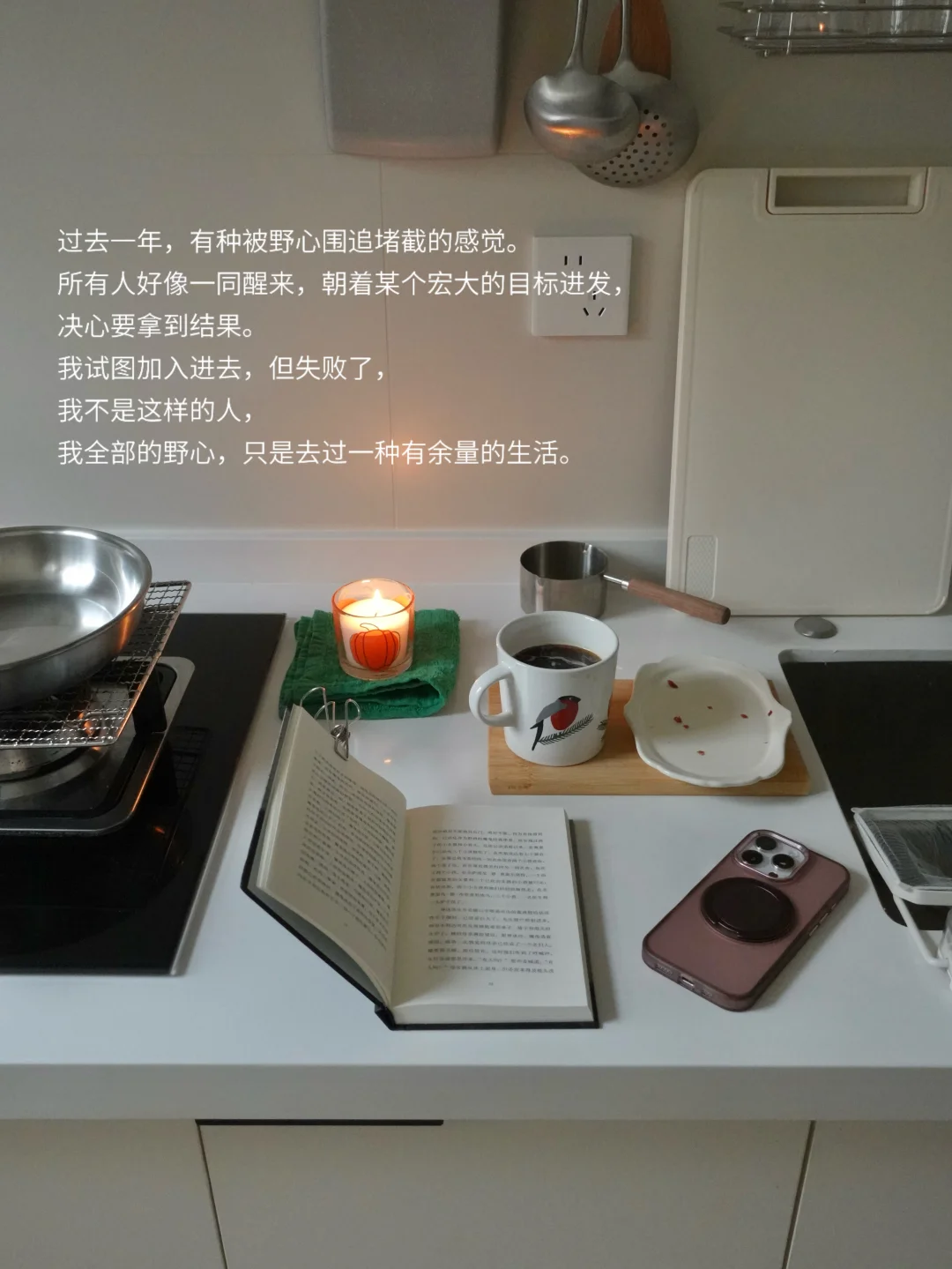 我全部的野心，就是过一种有余量的生活。