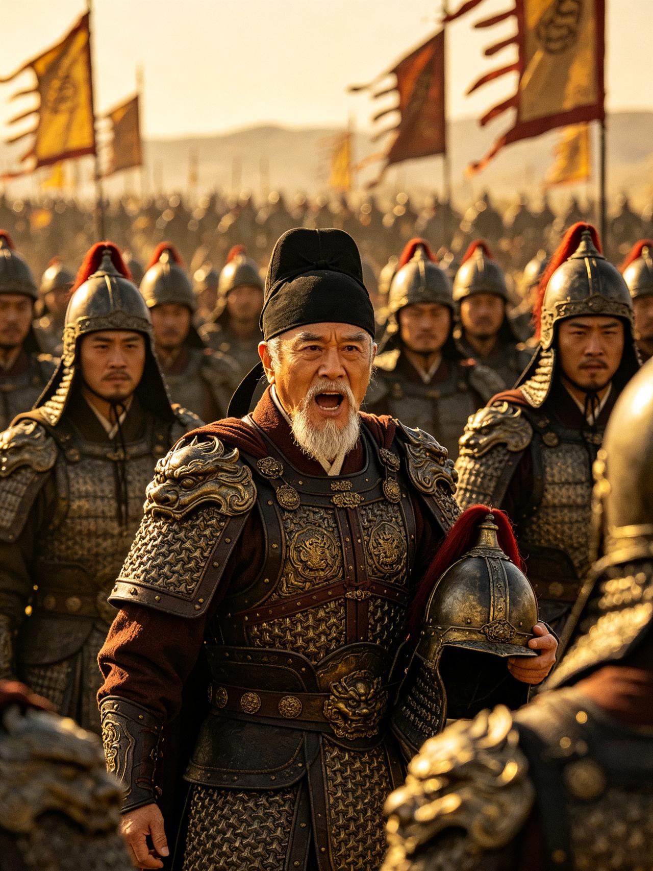 765年，十万回纥大军直逼晋阳城。70岁的郭子仪单枪匹马走向敌军营垒。可没人料到
