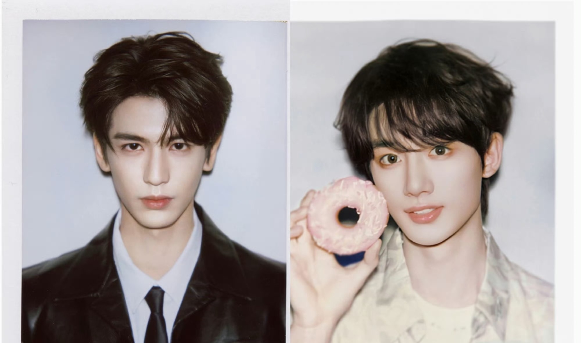 张凌赫和丁程鑫同框对我眼睛太友好了，就喜欢这种势均力敌的长相！