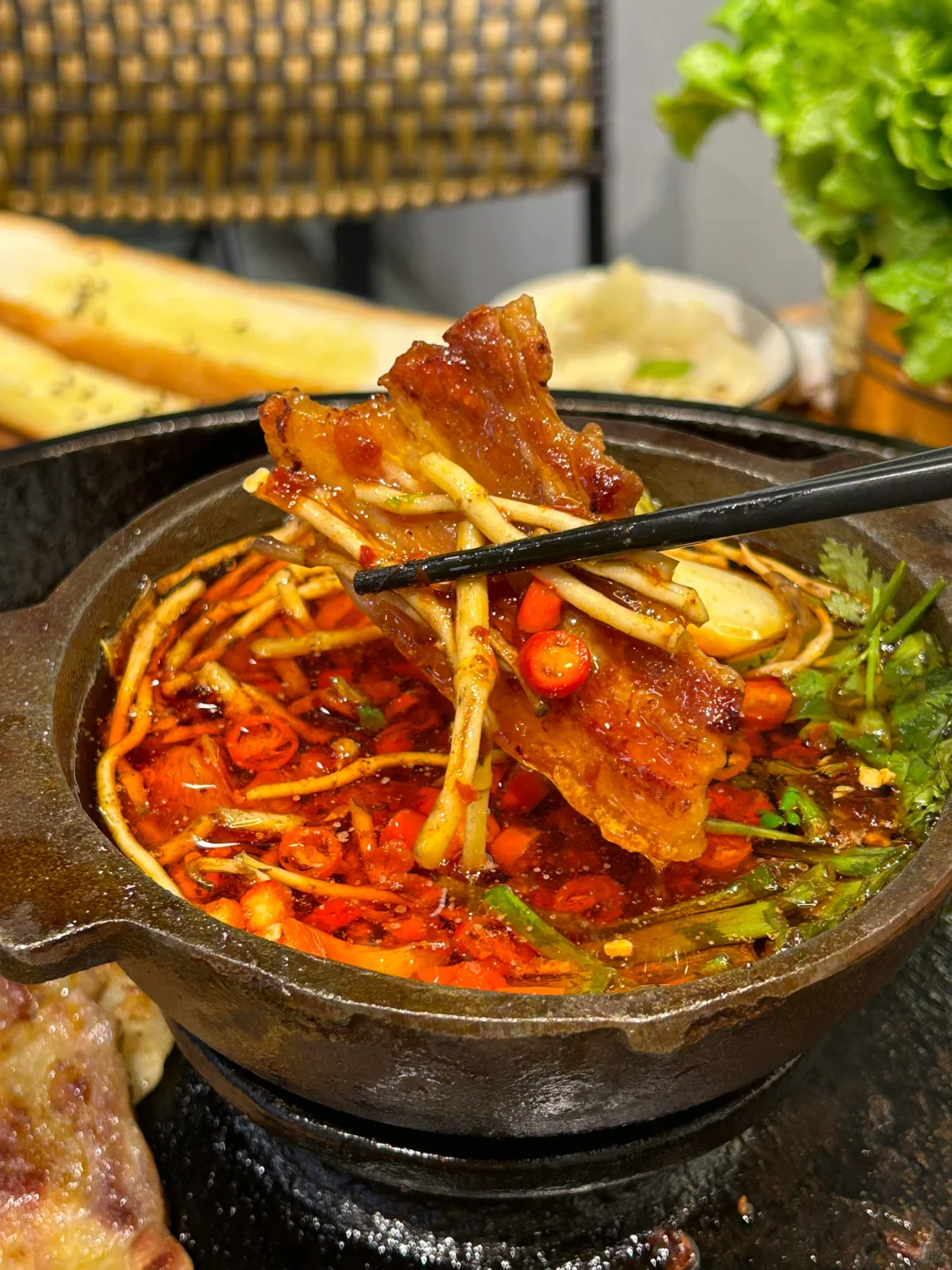 广州终于也能吃到了。。。贵州烙锅烤肉！！！