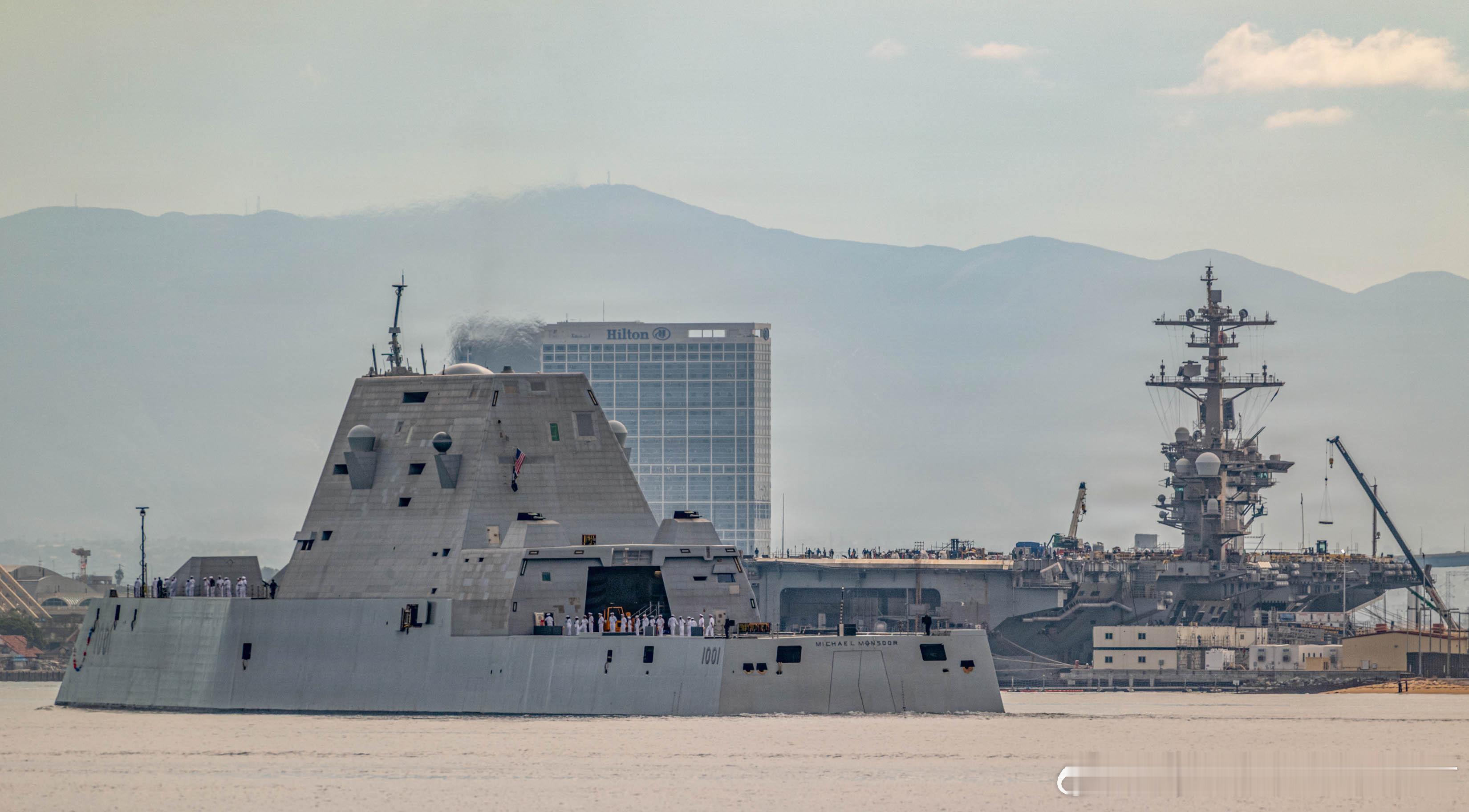 2025年10月3日，USS Michael Monsoor (DDG 1001