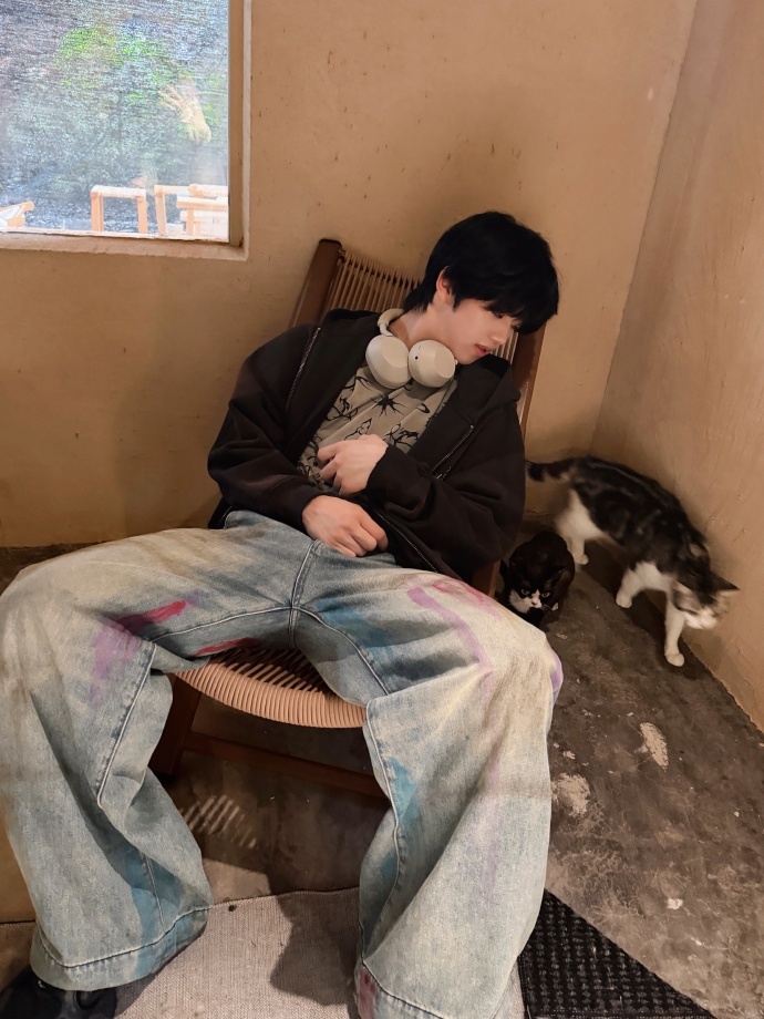 张函瑞抱猫好温柔 张函瑞抱猫好温柔啊和一位美丽的橙色缅因男子的命中注定，这也太可