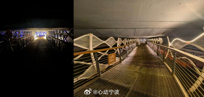 宁波鄞州云龙镇沿河景观灯完成整改全线复亮 鄞州区云龙镇河道景观灯此前长期屡修屡坏