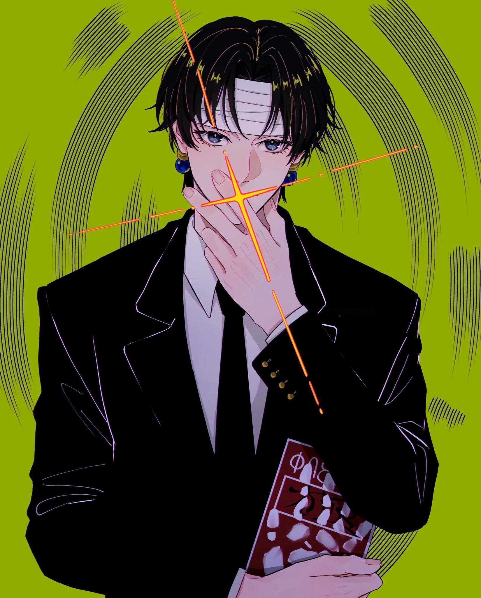 全职猎人库洛洛 就这个库洛洛美爆了.绘：syuoutenze 
