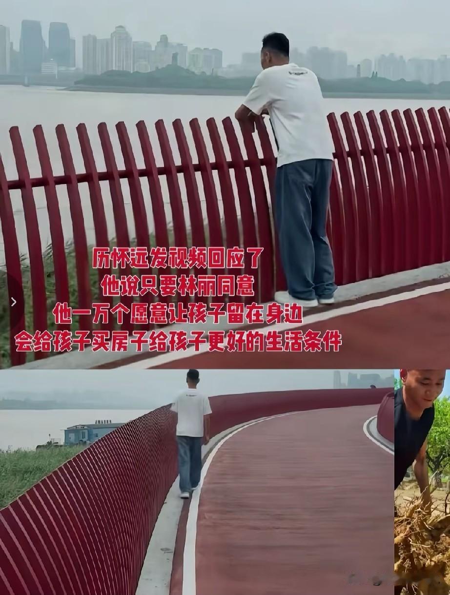 厉怀远发视频回应，只要林丽同意
他1万个愿意孩子留在他身边。
会给孩子买房子，会