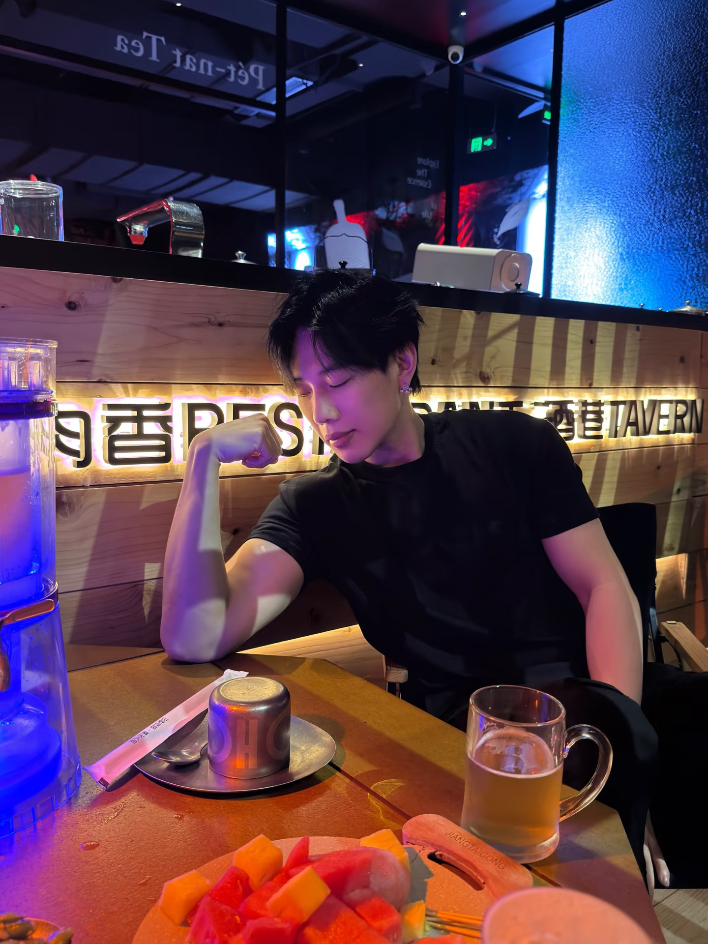 一起吃夜宵吗