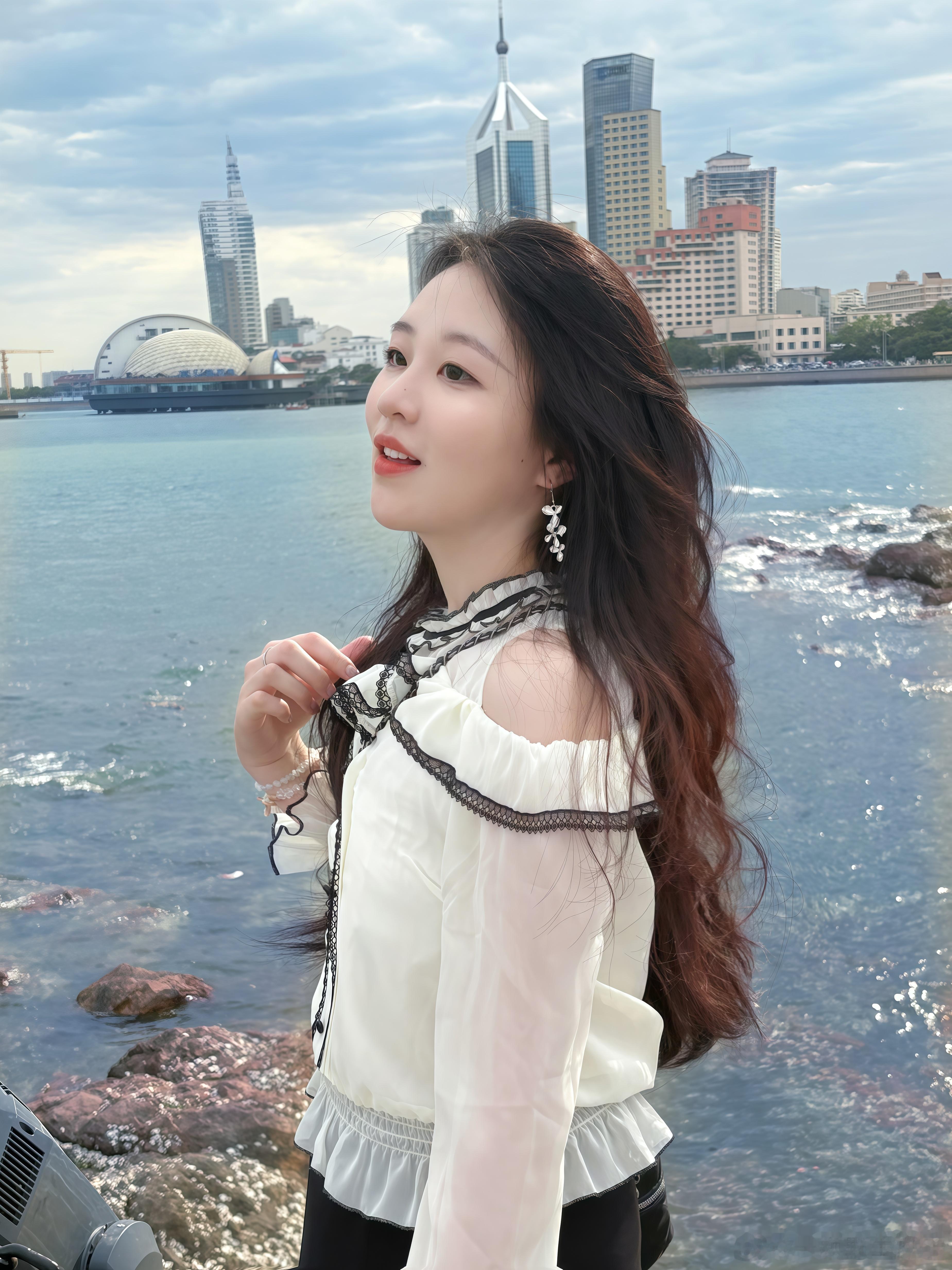 靠近海的时刻🌊 ​​​