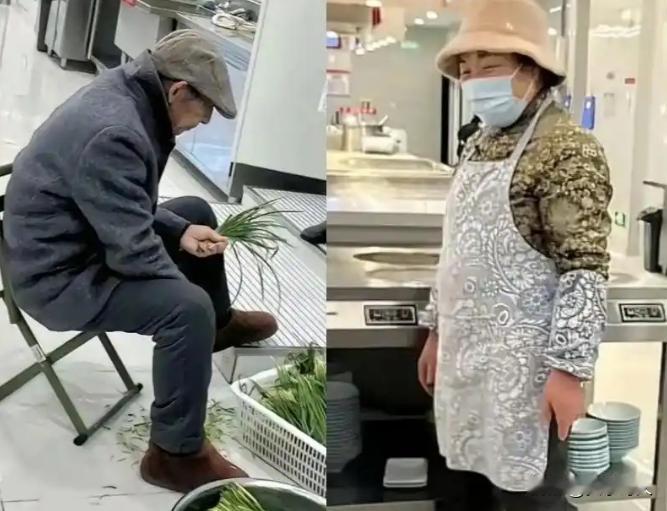 刷到【刘强东爹妈在员工食堂干活】的帖子
    有没有想起你在农村里年老的勤劳的