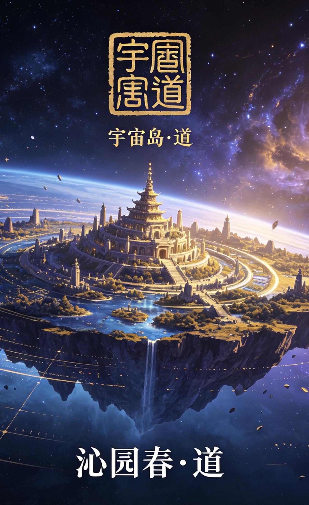 【唯道心语】沁园春·道

宇宙风光，万物同源，万象妖娆。
瞰穹庐内外，尘澜莽莽；