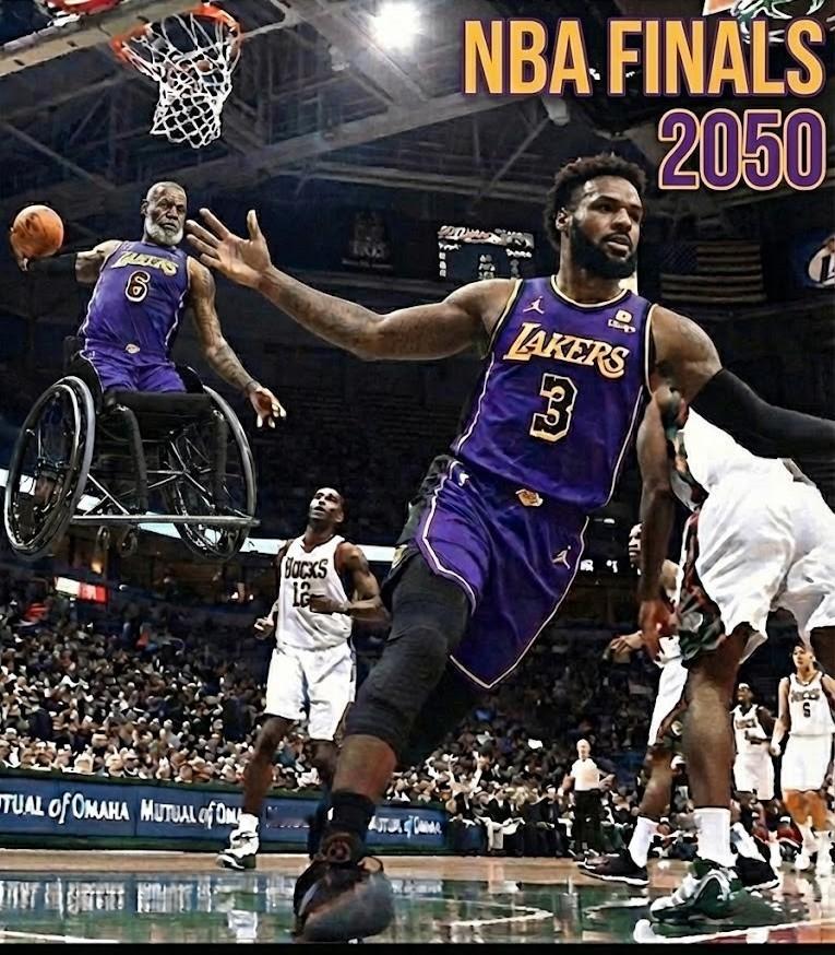 年轻的国王不管怎么样，祝我勒41岁生日愉快，人生能有几个40岁呢