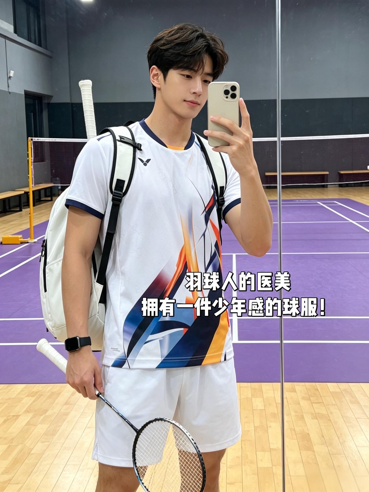 羽球人的医美
拥有一件少年感的球服！
