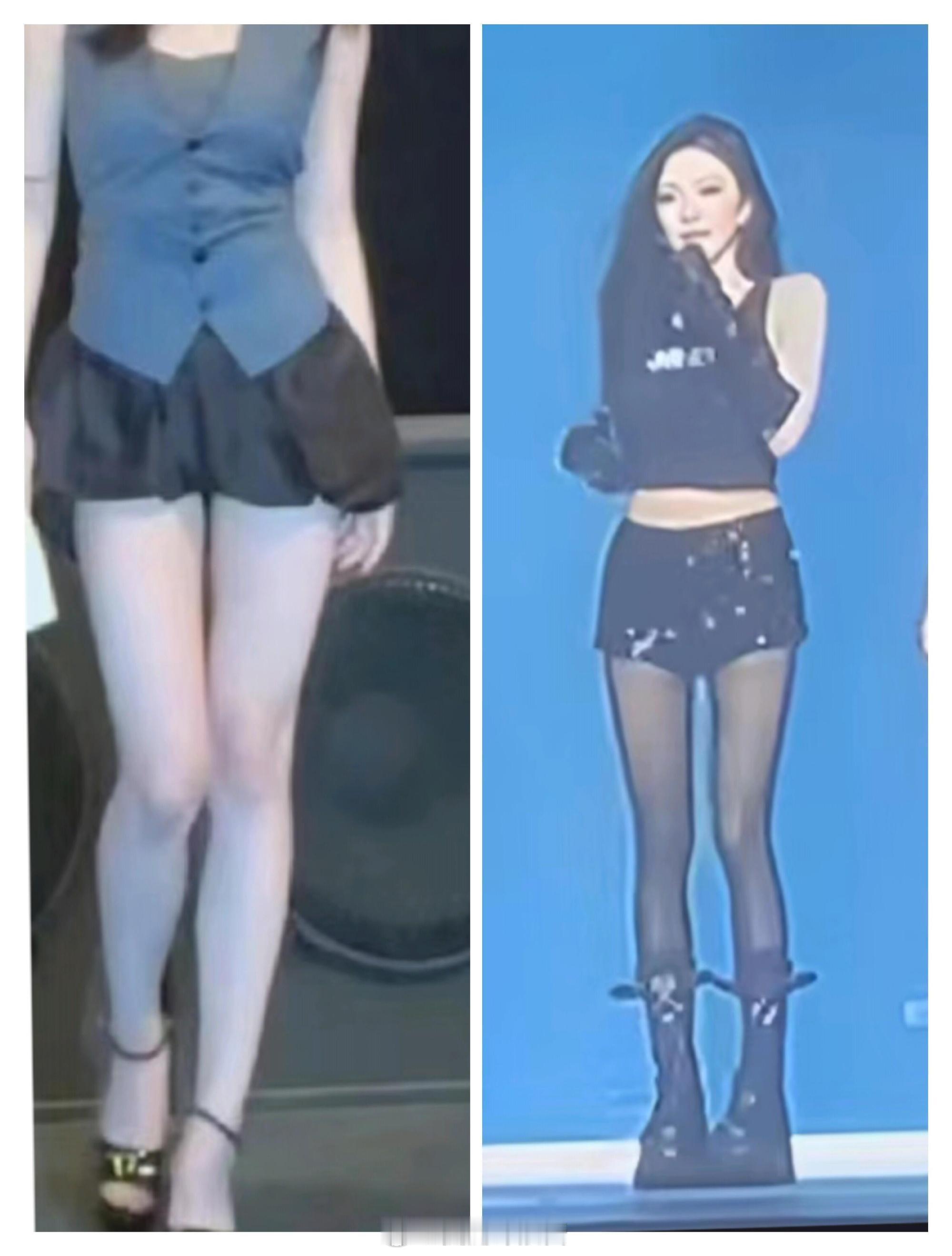 曾经的短板变成了优势—宁艺卓的身材变化 ​​​