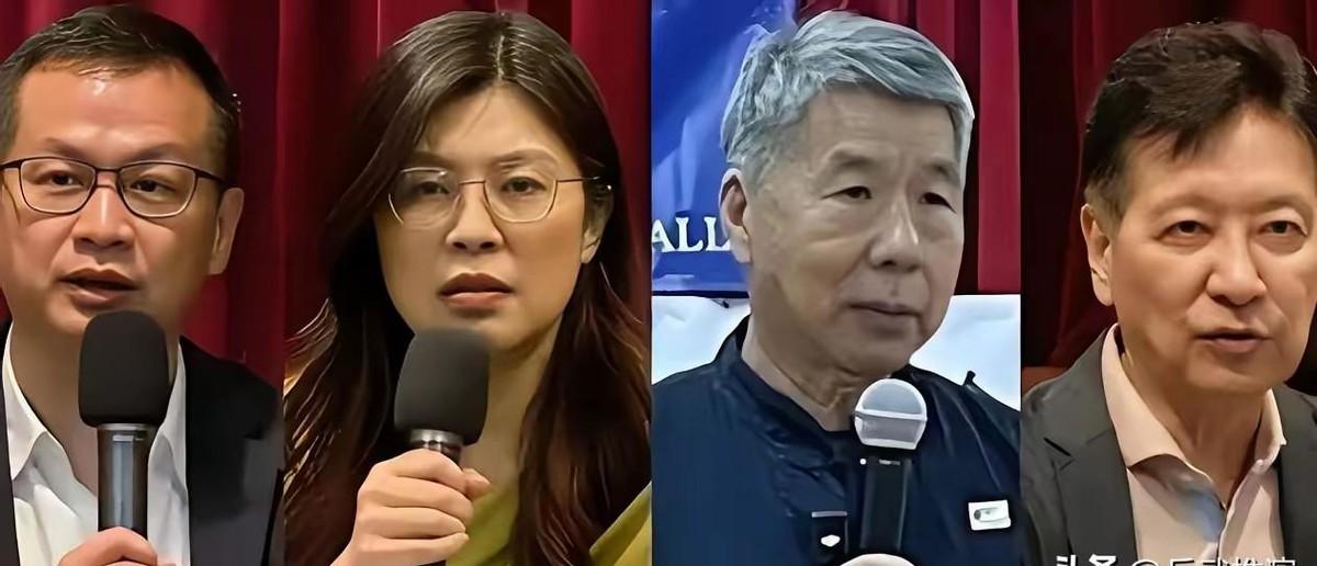 台湾政坛上演了一出罕见戏码。民调暂时落后的郝龙斌、张亚中与罗智强三人，突然调转枪