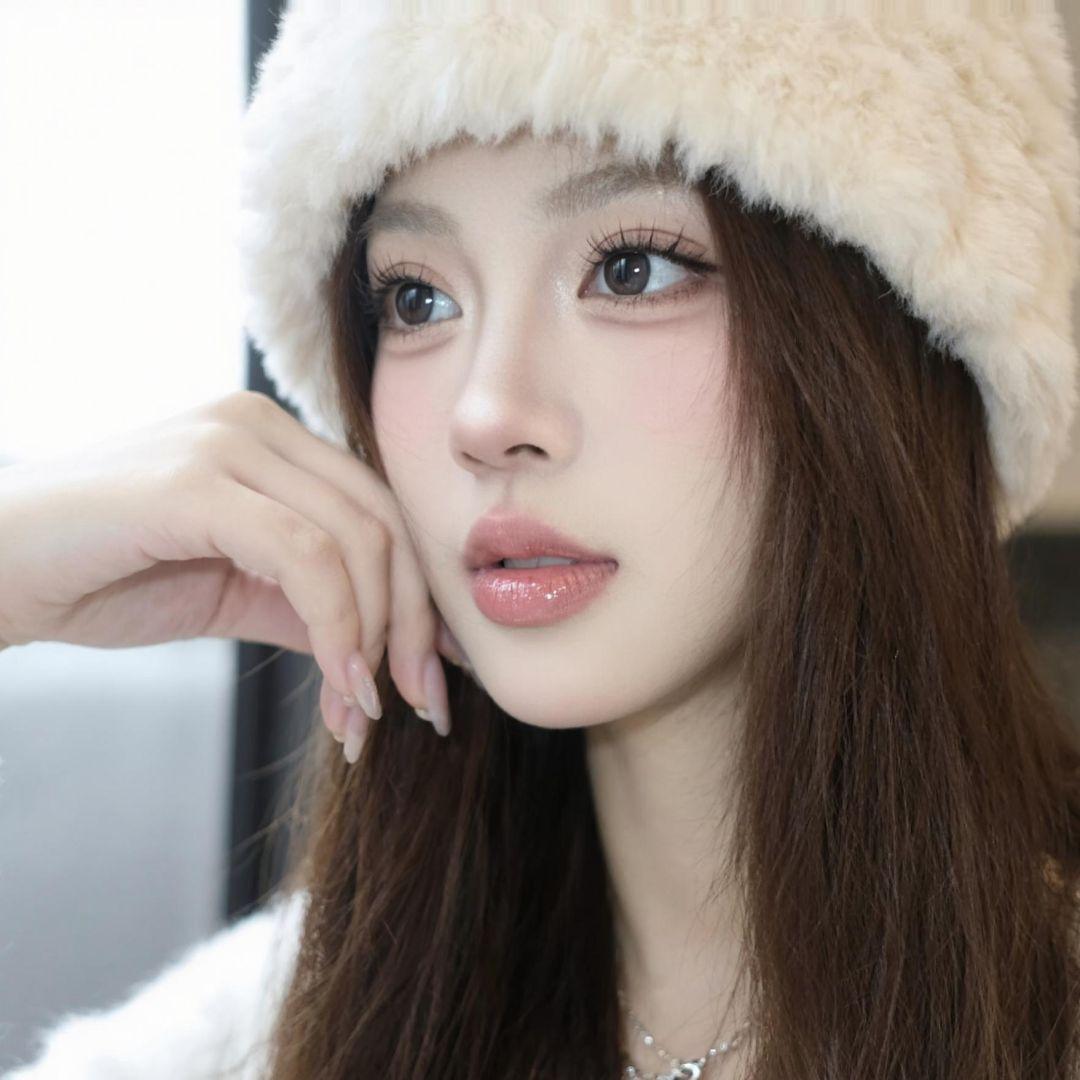 AI毛绒甜美自拍 等等我先摆好造型 硬照