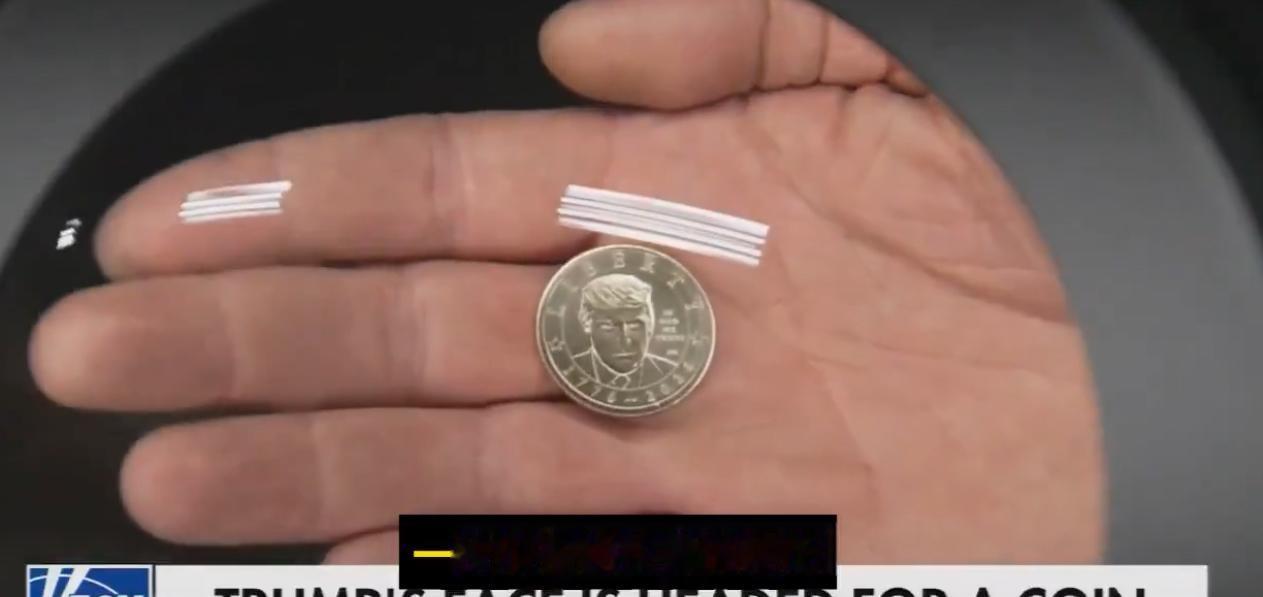 快讯，特朗普总统愿望终于达成了！
他将头像将出现在美国1元钱的硬币上，美国财政部