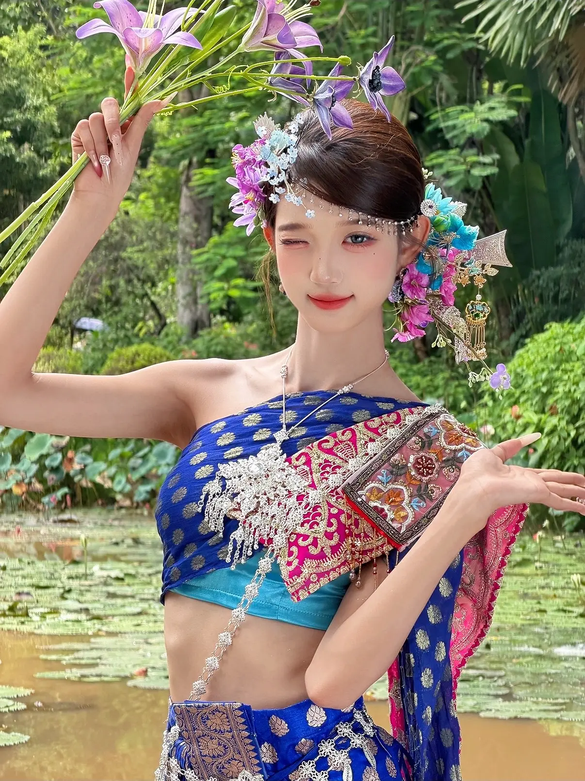 版纳写真 云南写真 民族风 傣族 傣服