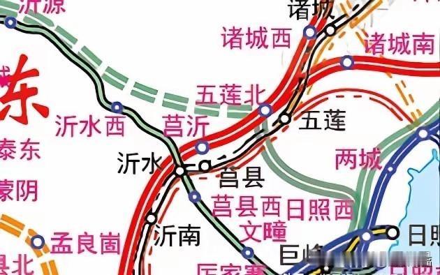 县域高铁争夺战，最终打出一个折中方案：莒沂共用高铁站，县域高铁内卷下的无奈妥协，