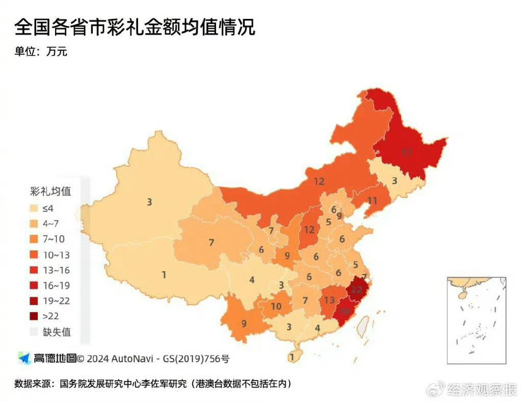 建议推广农村不超过2万彩礼 全国各省市彩礼金额均值情况。你们那彩礼多少？