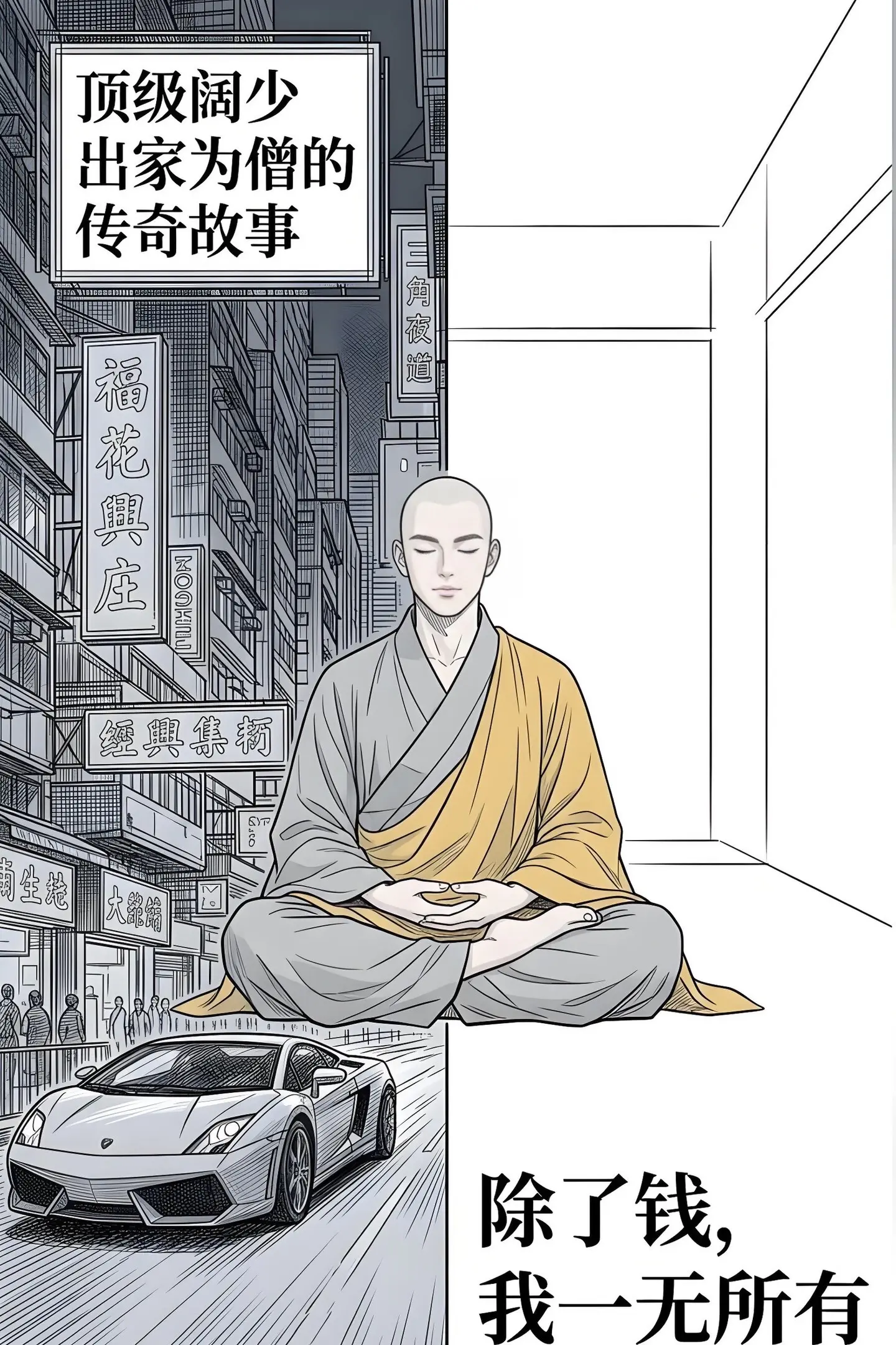 阔少何宝生：放弃百亿家产遁入空门，值得吗。