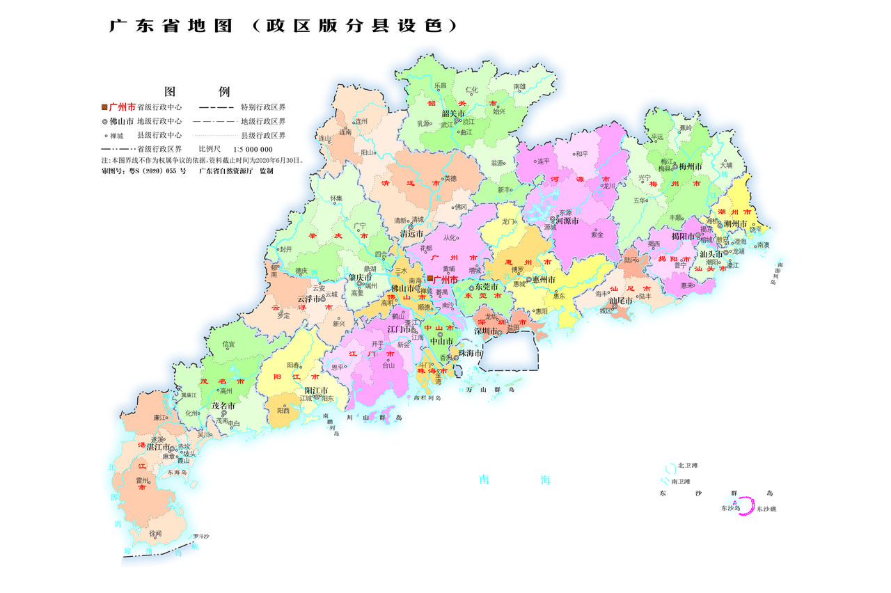 广东省面积最大的城市和面积最小城市相差多少倍？

广东省作为中国经济第一大省，下