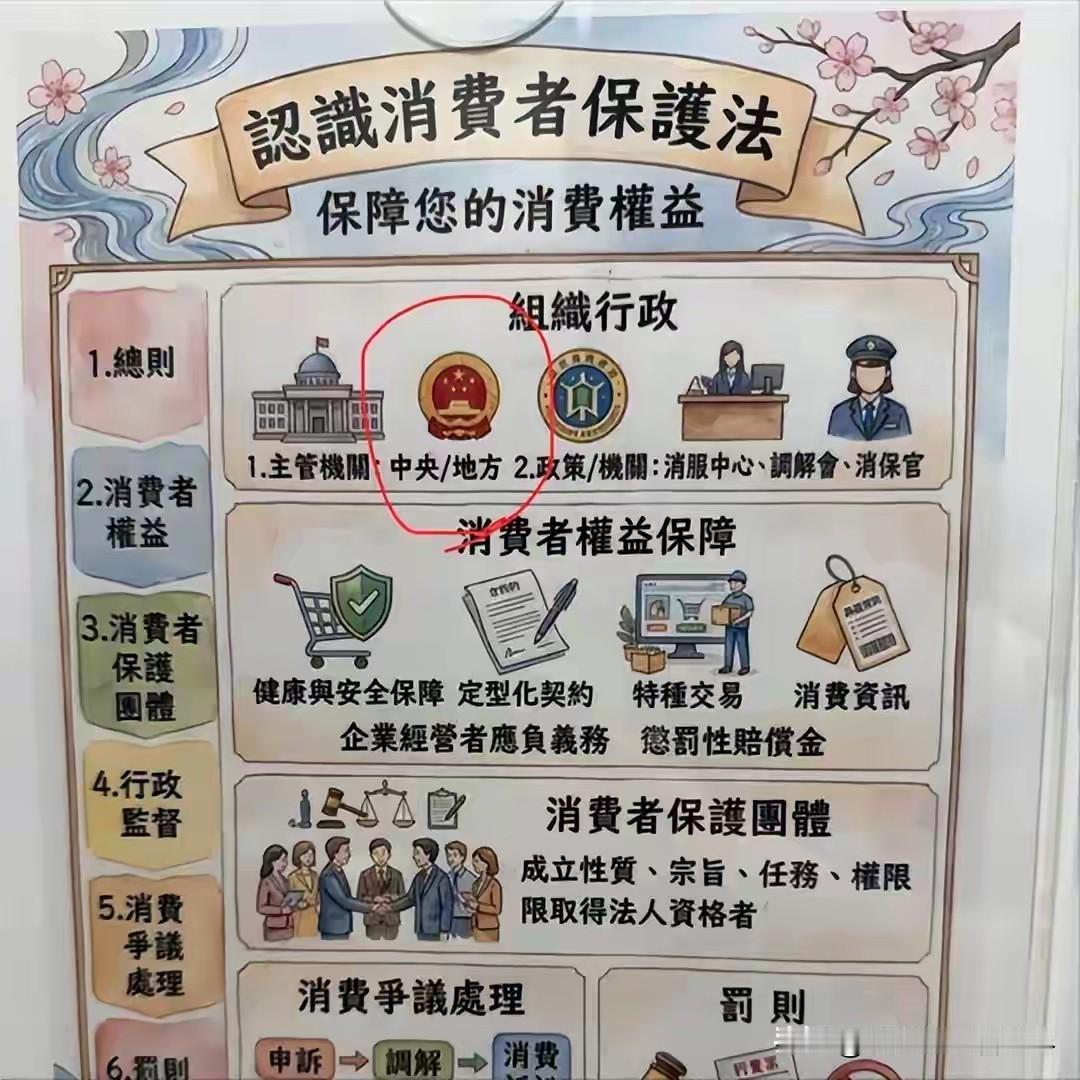 一张张贴在台中社会住宅电梯里的宣传图，背景里意外出现大陆国徽图案，这件事在岛内迅