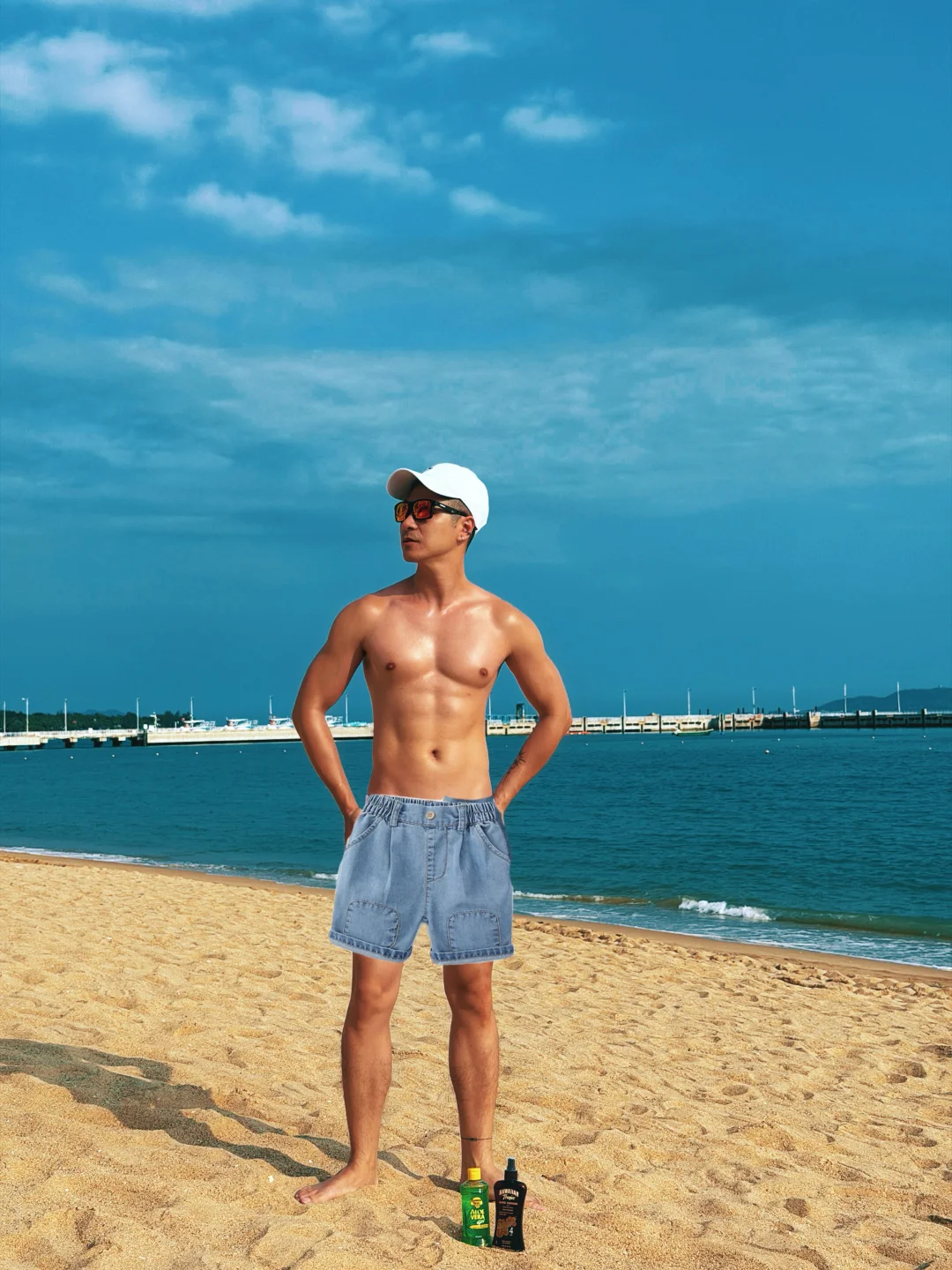 三亚天涯小镇第一晒