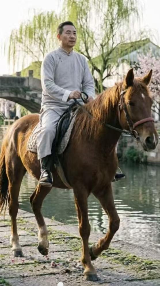 塞鸿秋·马年自勉
马蹄踏春行缓缓，
中年心境无纷乱。
不趋不躁尘途远，
不悲不怨