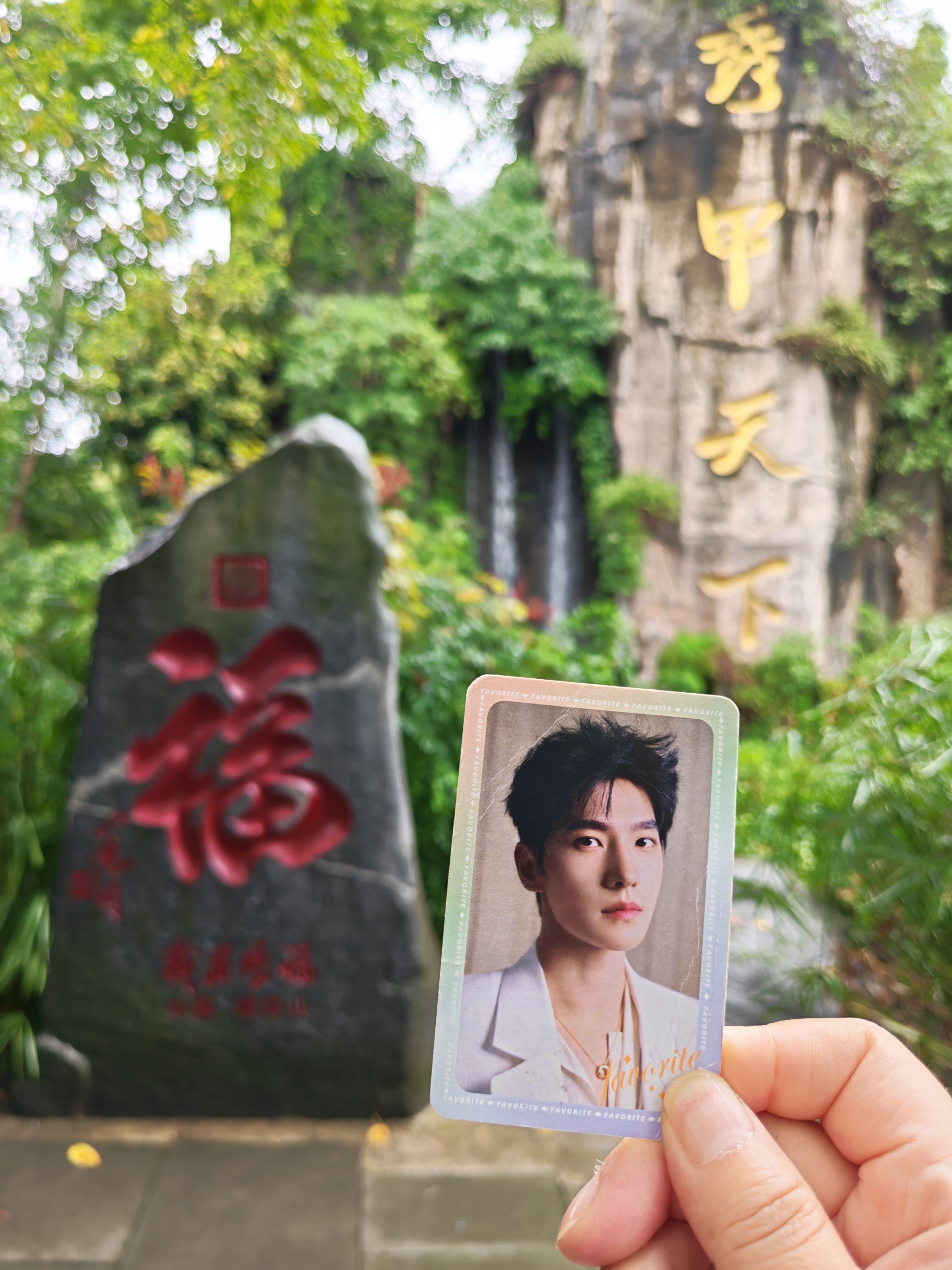 杨洋宝贝，峨眉赐福于你，愿平安顺遂杨洋头像越趴越近了给杨洋的七夕星河情书