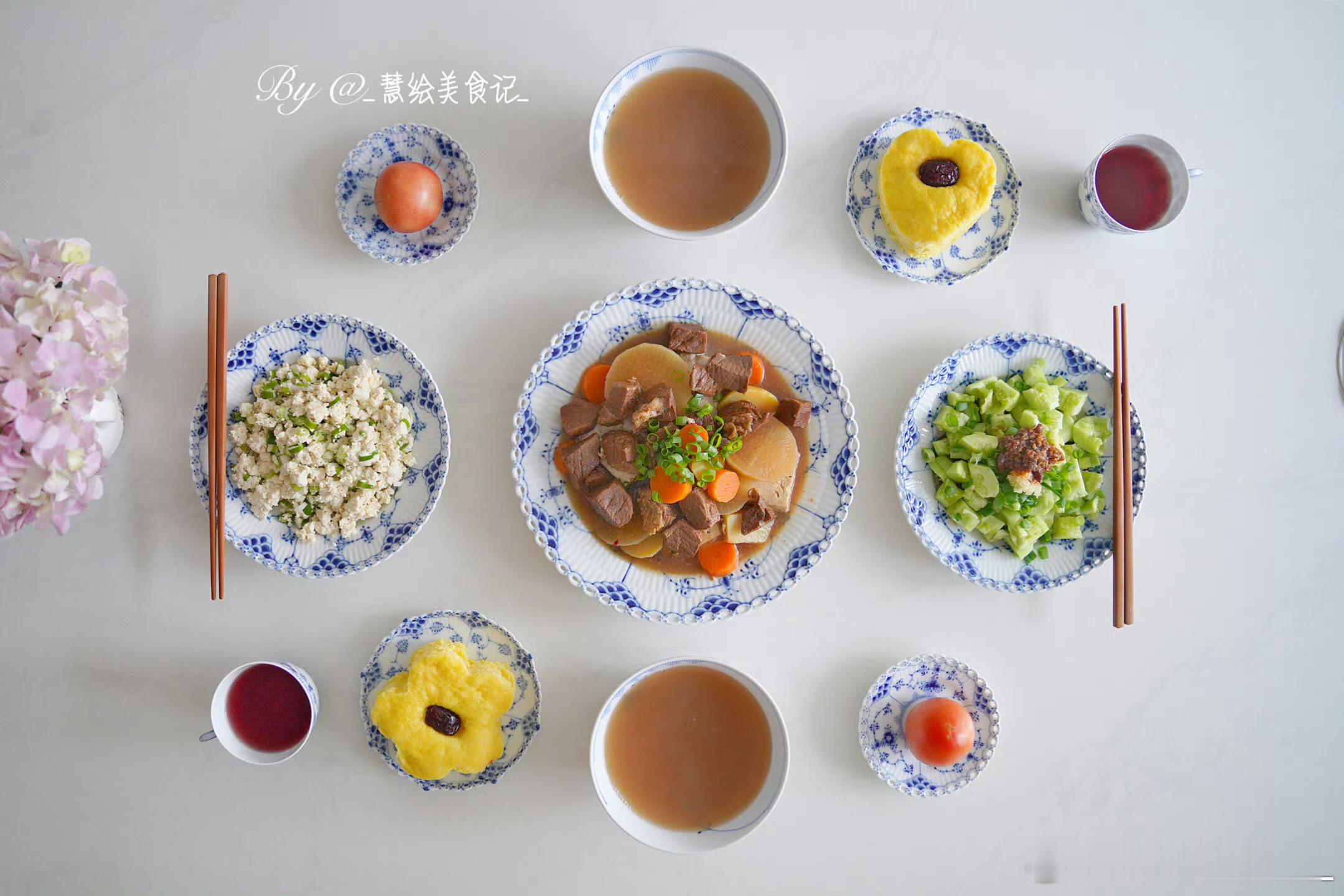 周五好呀同一角度•早餐桌🏠我的美食日记