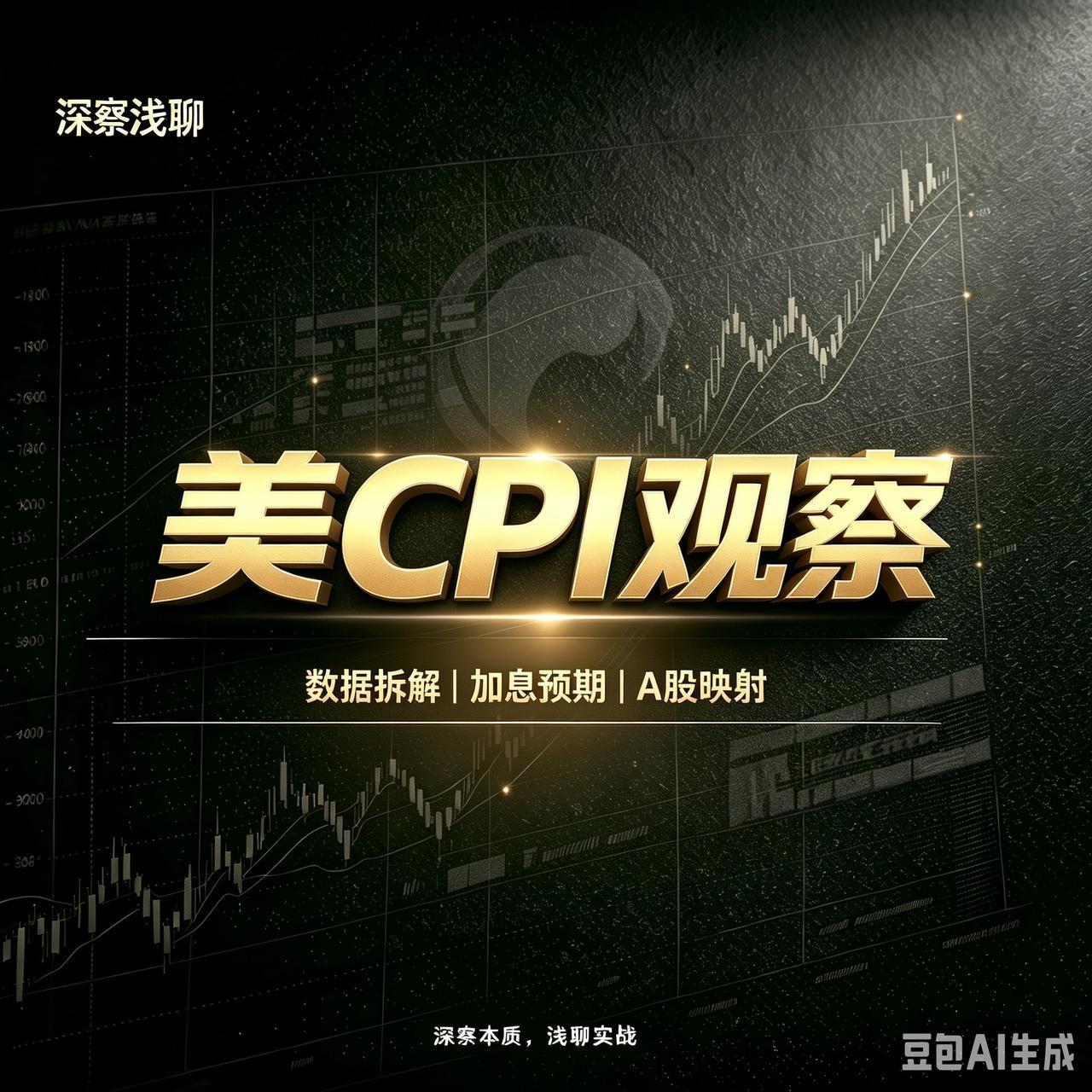 A股市场翘首以盼的美CPI公布了，穿插一句，国内CPI公布，市场都没有这么关注，
