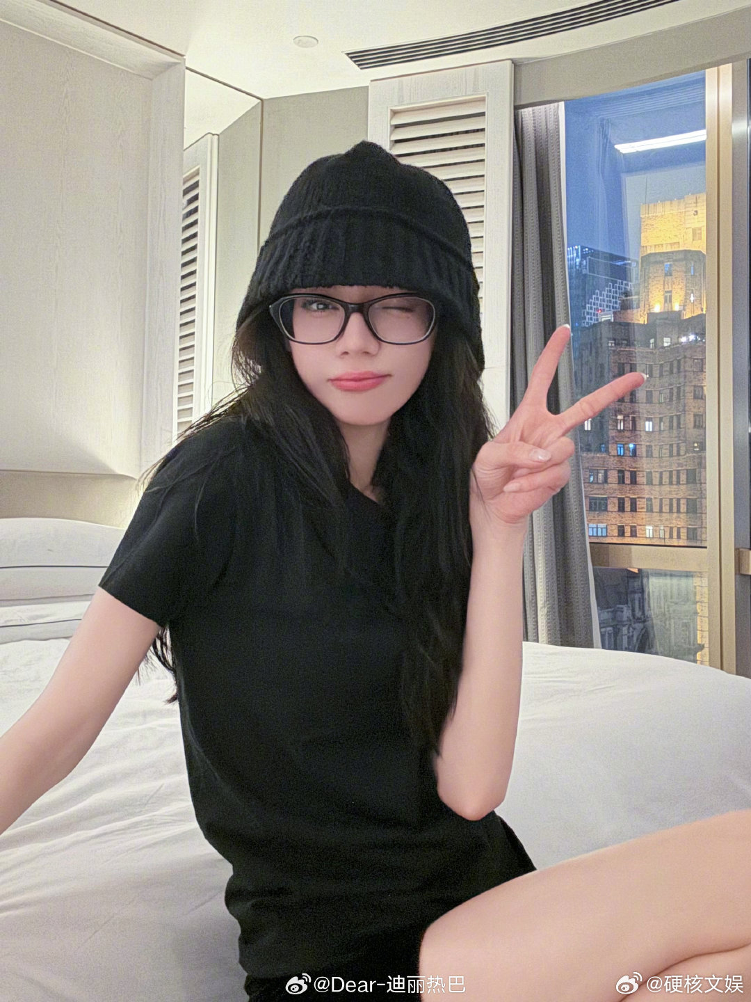 #迪丽热巴okkk# 记录零零散散，生活OKKK！[兔子] 周末愉快，一切OK[