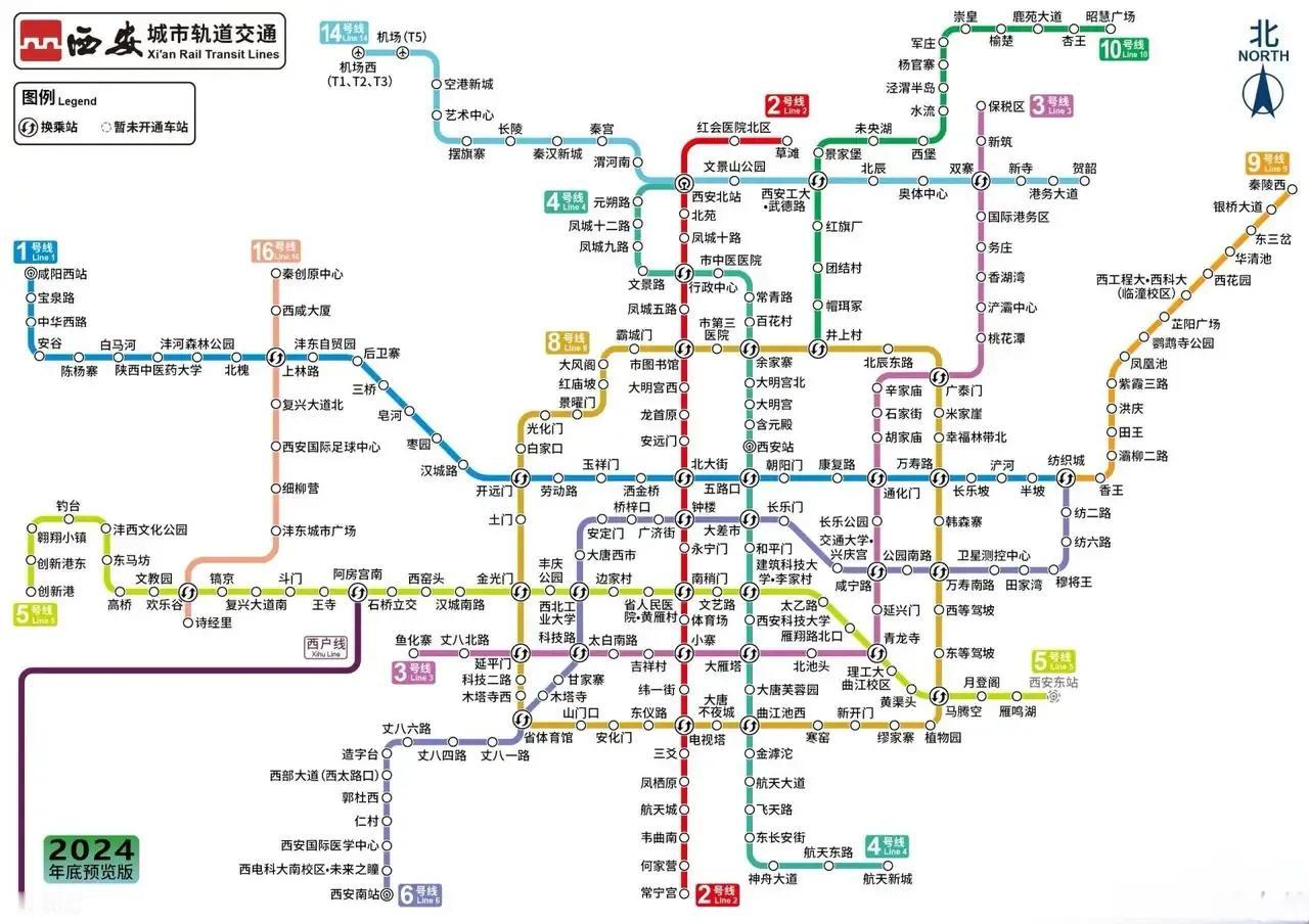 春节假期最后一天， 2月4日，西安地铁线网客流402万人次。其中，1号线56.4