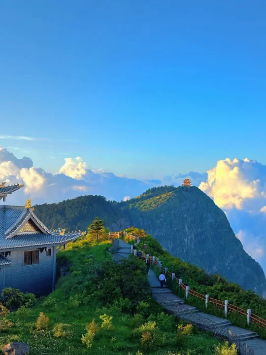 以为峨眉山风景够美了，没想到美食更绝