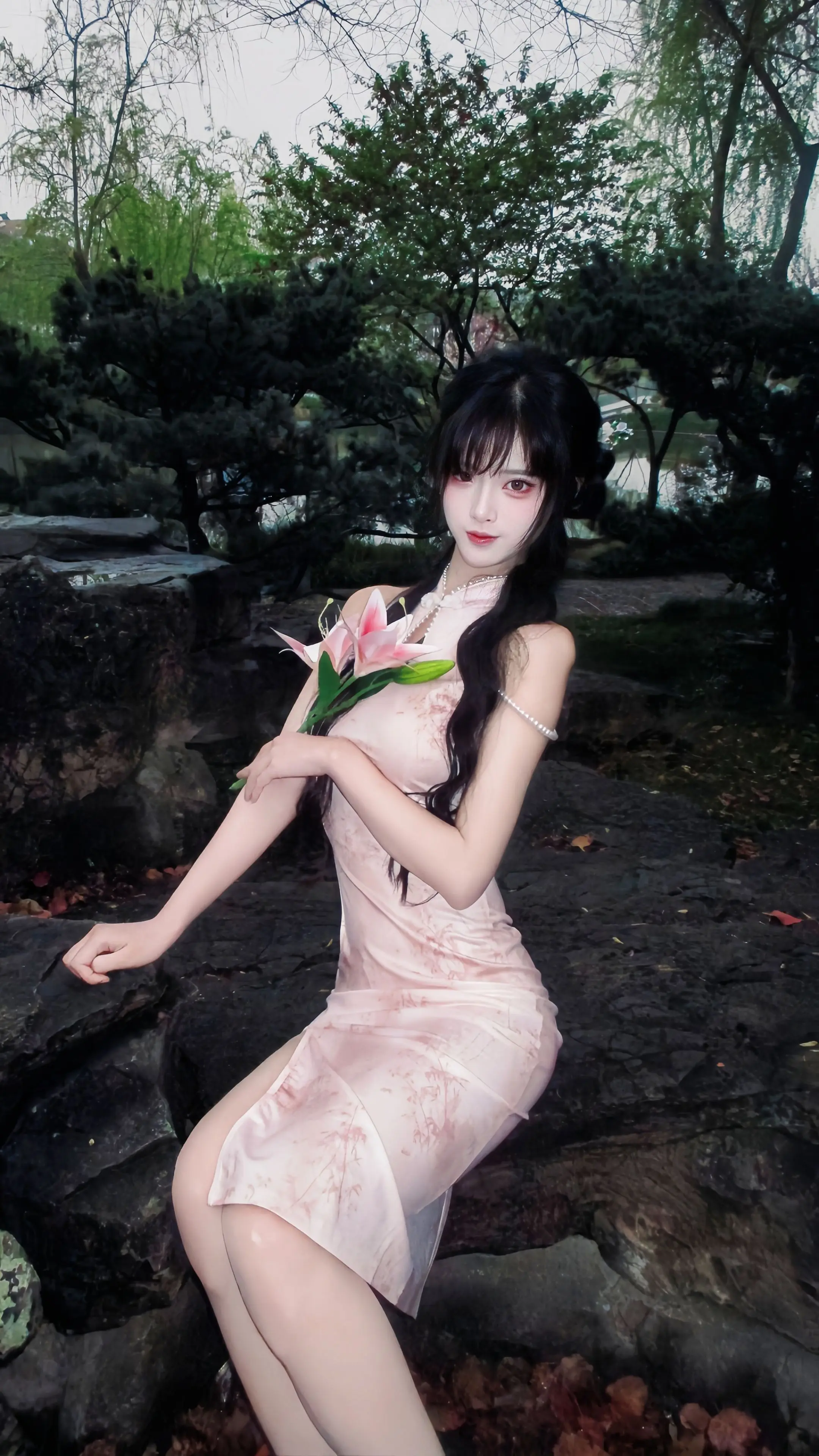 旗袍 旗袍美人 氛围感 写真